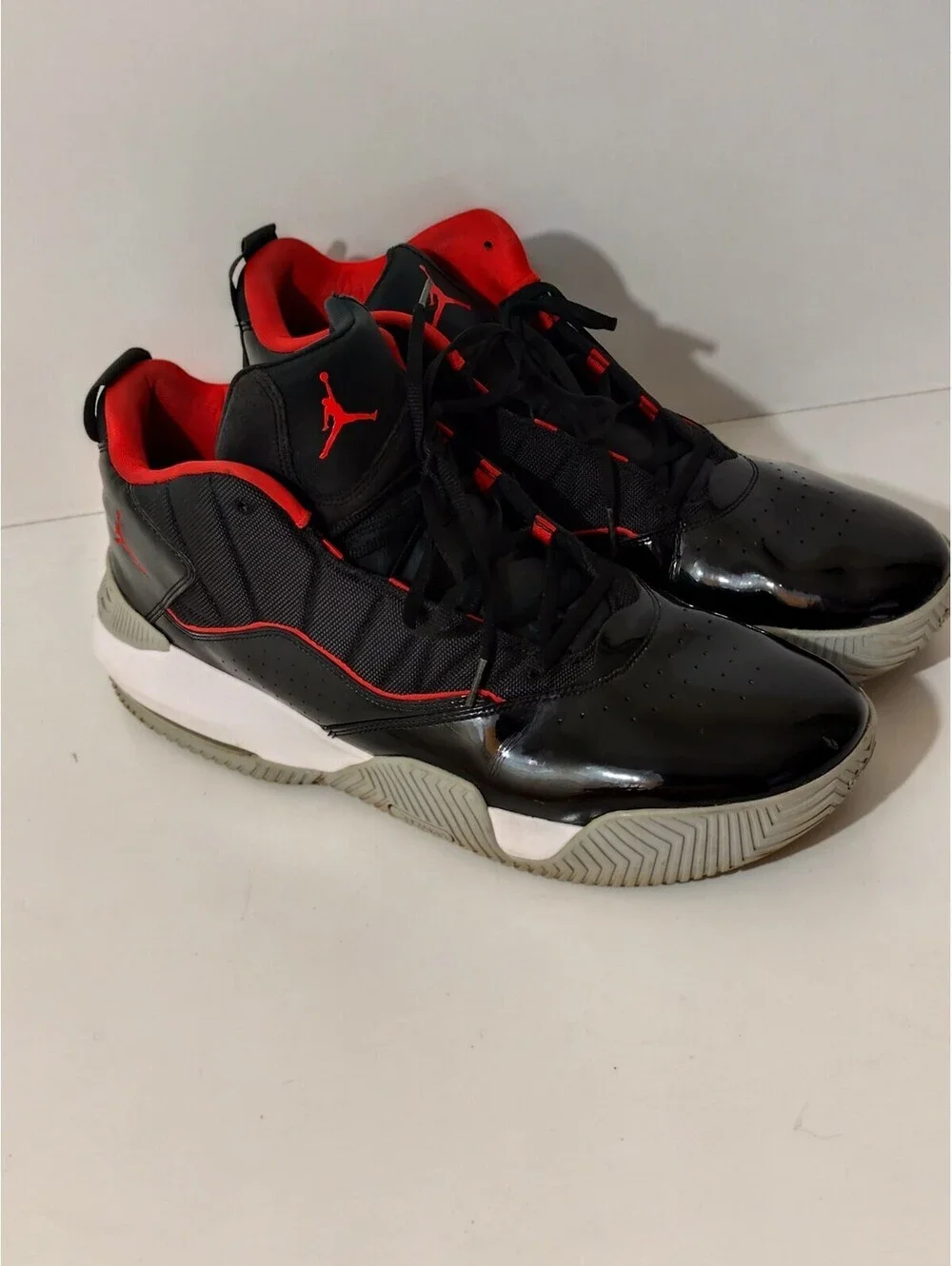 Nike Air Jordan Stay Loyal Men's Black/Chile Red/Black, Size 17